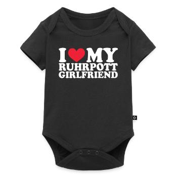 Ruhrpott Girlfriend Girlfriend Relationship Couple Dear - Baby Premium short-sleeve bodysuit - black - Front