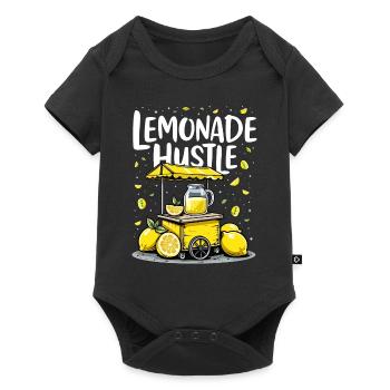 Refreshing Lemonade Vibes: Perfect for Lemonade - Baby Premium Kurzarmbody - Schwarz - Vorne