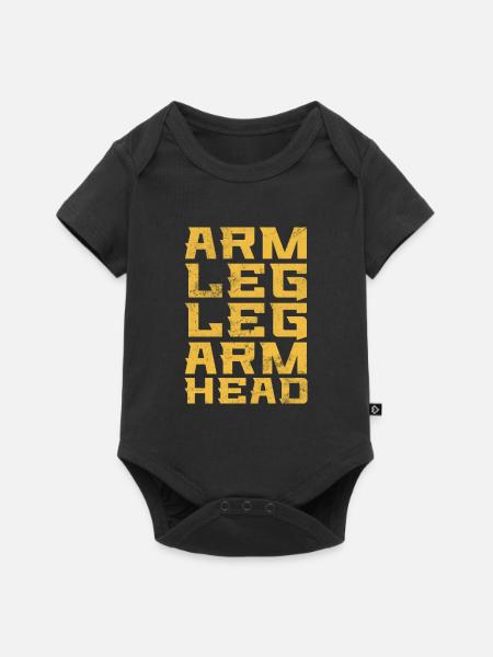 Muslim - Baby Premium Kurzarmbody - Schwarz