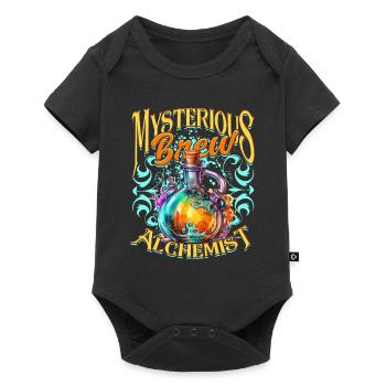 Pharmacist Herb Collector Pharmacist - Baby Premium short-sleeve bodysuit - black - Front