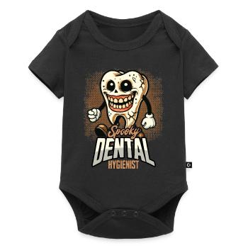 Bad Teeth Creepy Dental Care Costume - Baby Premium short-sleeve bodysuit - black - Front