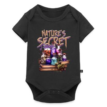 Pharmacist Herb Collector Pharmacist - Baby Premium short-sleeve bodysuit - black - Front