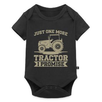 Tracteur agricole Tracteur vintage Farmers - Body à manches courtes Premium Bébé - noir - Devant