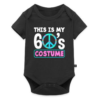 This is my 60's costume - Baby Premium short-sleeve bodysuit - black - Front