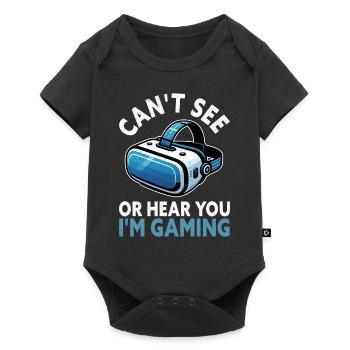 Réalité virtuelle athlète Witzer VR Gamer Casque - Body à manches courtes Premium Bébé - noir - Devant