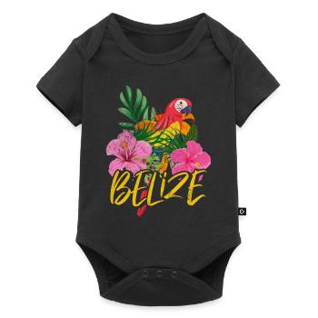 Belize - Baby Premium short-sleeve bodysuit - black - Front