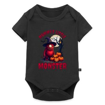 Cute Monster Halloween Outfit Kids - Baby Premium short-sleeve bodysuit - black - Front