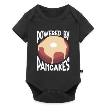 Pancakes Breakfast Food Lover - Baby Premium short-sleeve bodysuit - black - Front
