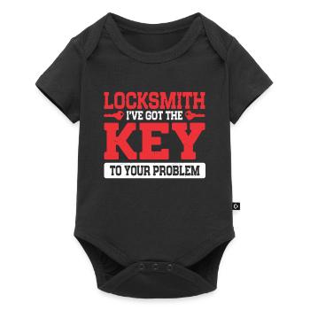 Locksmith Lockpicking Lockpicker - Baby Premium Kurzarmbody - Schwarz - Vorne