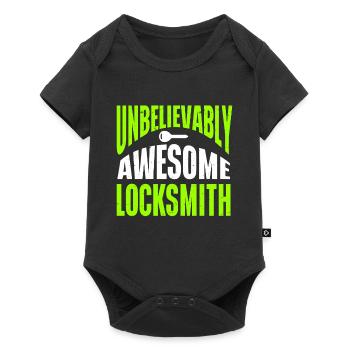 Locksmith Lockpicking Lockpicker - Baby Premium Kurzarmbody - Schwarz - Vorne
