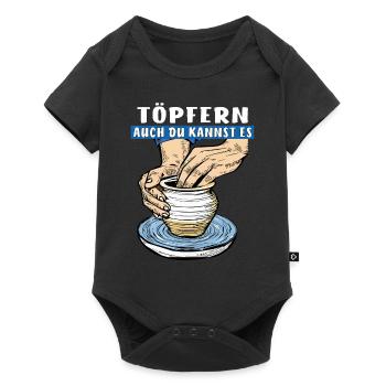 POTTERY, YOU CAN DO IT TOO - Baby Premium short-sleeve bodysuit - black - Front