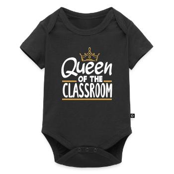 Funny Teacher Teacher Gift - Baby Premium short-sleeve bodysuit - black - Front