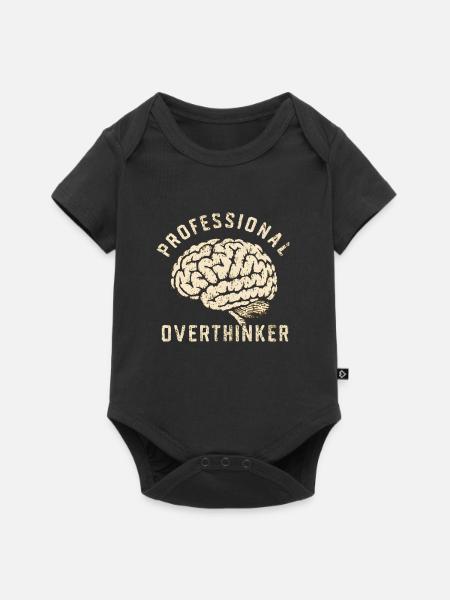 Professioneller - Baby Premium Kurzarmbody - Schwarz