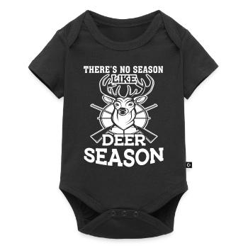 Deer Hunting No Season Like Deer Hunting Season - Baby Premium short-sleeve bodysuit - black - Front