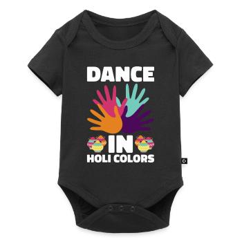 Holi India Holi Festival Happy Holi Fest - Baby Premium short-sleeve bodysuit - black - Front