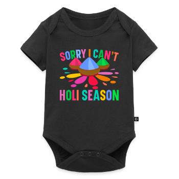 Holi India Holi Festival Happy Holi Fest - Baby Premium short-sleeve bodysuit - black - Front