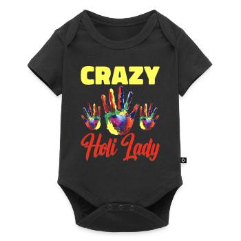 Holi India Holi Festival Happy Holi Fest - Baby Premium short-sleeve bodysuit - black - Front