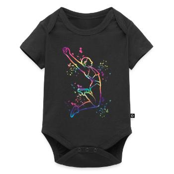 Long Jumpers Long Jump Kids Long Jump - Baby Premium short-sleeve bodysuit - black - Front