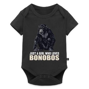 Bonobos Bonobo - Baby Premium short-sleeve bodysuit - black - Front
