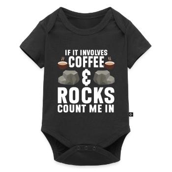 Rock Collector Geology Geologist - Baby Premium short-sleeve bodysuit - black - Front