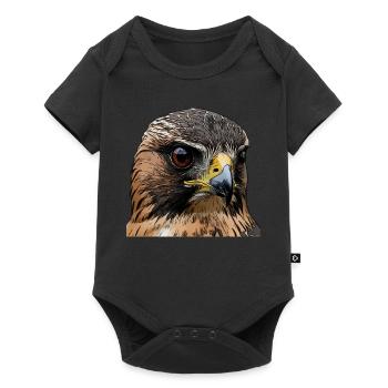 Falcons - Baby Premium short-sleeve bodysuit - black - Front