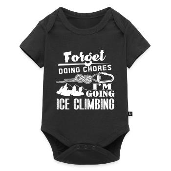 Climbing I am Going Climbing - Baby Premium short-sleeve bodysuit - black - Front
