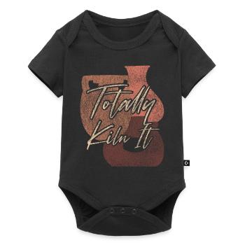 Pottery Ceramics Artist Pun - Baby Premium short-sleeve bodysuit - black - Front