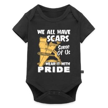 Carpenter We All Have Scars - Baby Premium short-sleeve bodysuit - black - Front