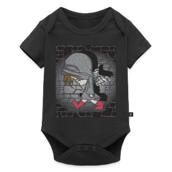 dark boy - Baby Premium Kurzarmbody - Schwarz - Vorne