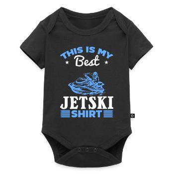 C’est mon meilleur t-shirt Jetski Jetski Driver Jetski - Body à manches courtes Premium Bébé - noir - Devant