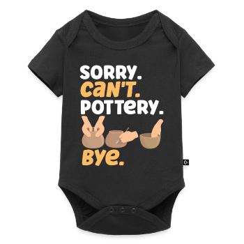 Pottery Ceramics Artist Sorry. - Baby Premium Kurzarmbody - Schwarz - Vorne