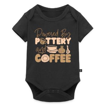 Pottery Ceramics Artist Coffee - Baby Premium short-sleeve bodysuit - black - Front