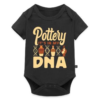 Pottery Ceramics Artist Pottery - Baby Premium Kurzarmbody - Schwarz - Vorne