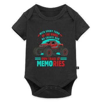 À chaque tour de roue, nous créons notre propre tr - Body à manches courtes Premium Bébé - noir - Devant
