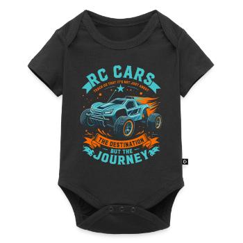 Les voitures RC nous apprennent qu’il ne s’agit pas seulement de la - Body à manches courtes Premium Bébé - noir - Devant