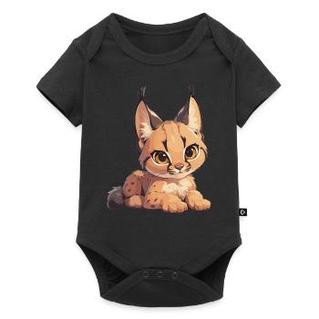 Caracal Karakale Karakal - Baby Premium short-sleeve bodysuit - black - Front