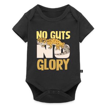 No Guts No Glory Gecko Adventure - Baby Premium short-sleeve bodysuit - black - Front