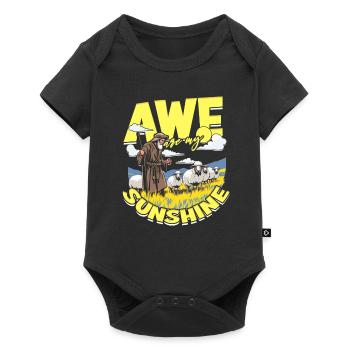 Shepherd Sheep Farm Ewe Are My Sunshine - Baby Premium short-sleeve bodysuit - black - Front