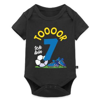 Goal Football I' Children's Birthday - Baby Premium short-sleeve bodysuit - black - Front