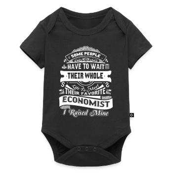 Economist Proud Economist Parent - Baby Premium short-sleeve bodysuit - black - Front