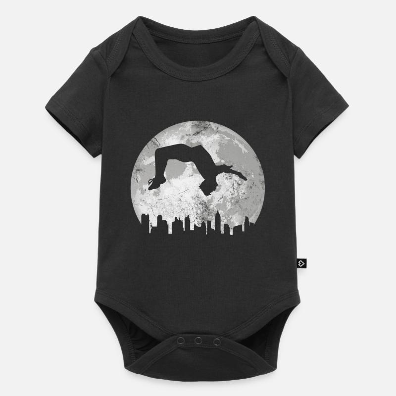 Backflip - Baby Premium Kurzarmbody - Schwarz