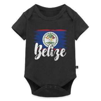 Belize - Baby Premium short-sleeve bodysuit - black - Front
