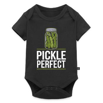 Preserving homemade food - Baby Premium short-sleeve bodysuit - black - Front