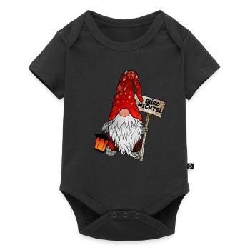 Office Gnome Christmas Gnome - Baby Premium short-sleeve bodysuit - black - Front