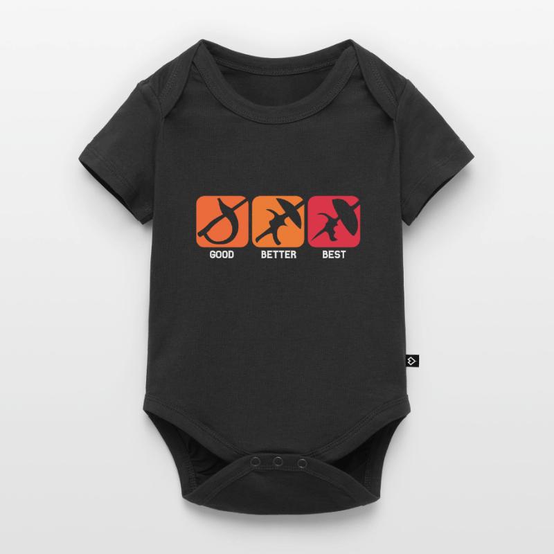 Escrime Épée Sabre Épée Épée Escrime Cadeau Body à manches courtes Premium Bébé