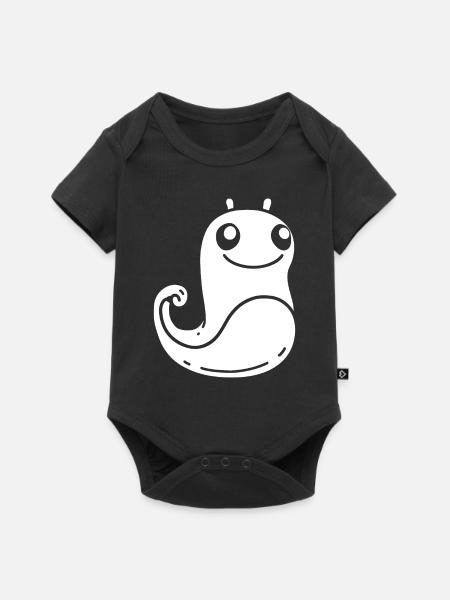 Slug 3 - Baby Premium Kurzarmbody - Schwarz