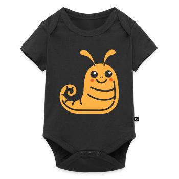 Slug 5 - Baby Premium short-sleeve bodysuit - black - Front