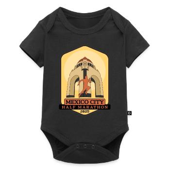 Mexico City - Half Marathon – 2025 - Baby Premium short-sleeve bodysuit - black - Front