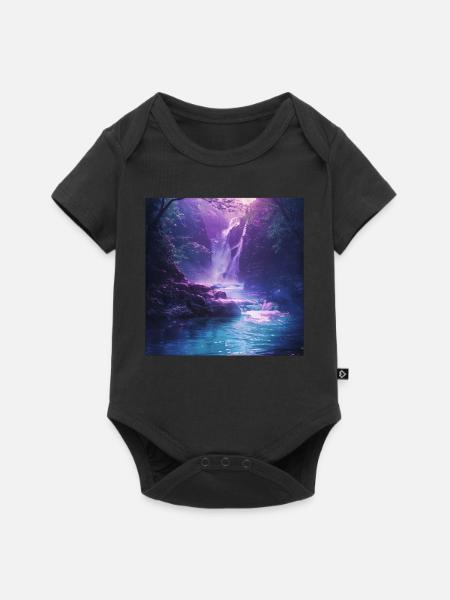 Japan - Baby Premium Kurzarmbody - Schwarz