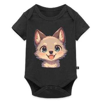 Coyotes Coyote - Body à manches courtes Premium Bébé - noir - Devant